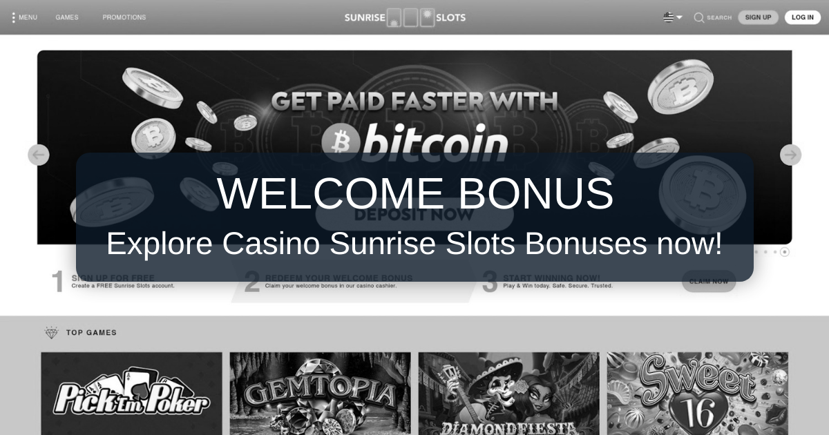 Sunrise Slots Casino Bonus: Trusted Review 2026 | USA
